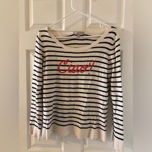 Banana Republic Striped Sweater, Small